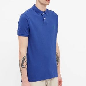 Polo Ralph Lauren | Custom Slim Fit Blue Polo